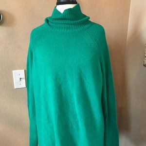 Ribbed Turtleneck Sweater
